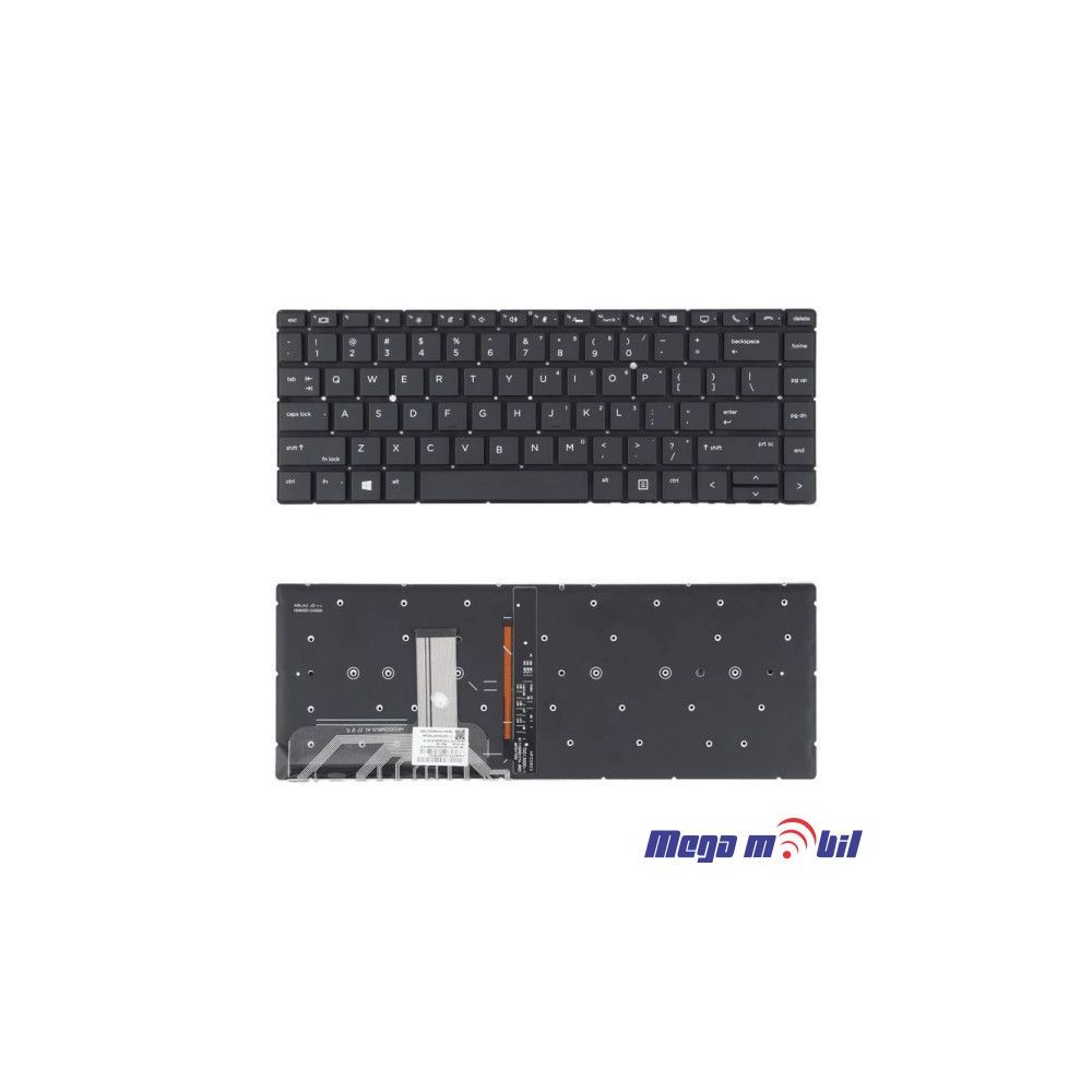 Tastatura za laptop HP Elitebook X360 1040 G4 1040 G5 1040 G6 so backlight Small Enter